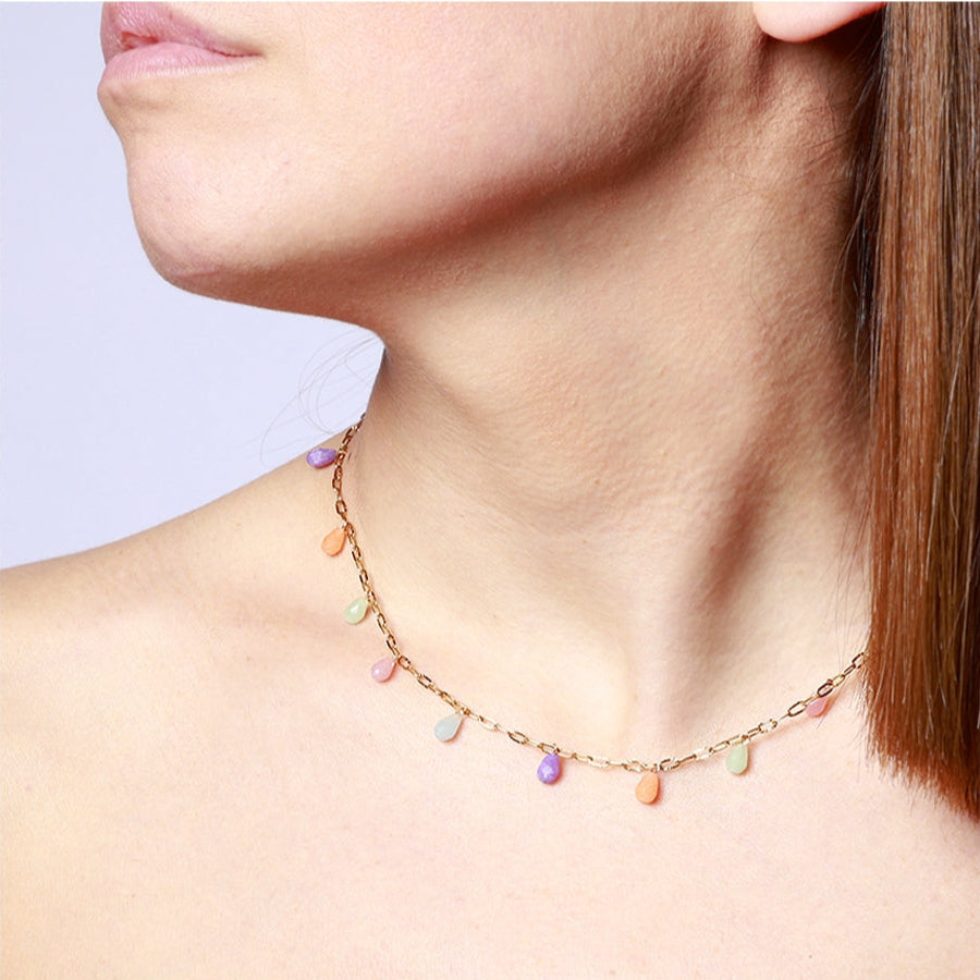 Water Drop Hypoallergenic Necklace (2 Colors)