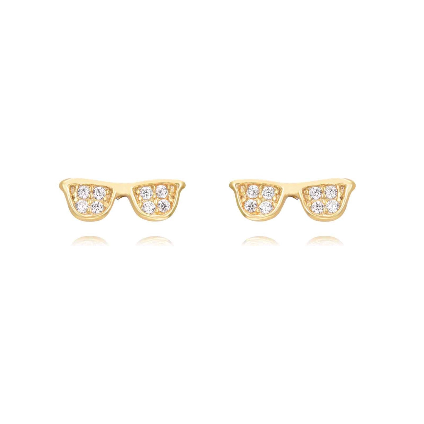 Sunglass Earrings (Silver and Gold)