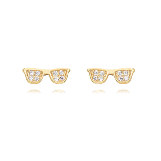 Sunglass Earrings (Silver and Gold)