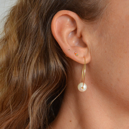 Star Piercing (Silver and Gold)